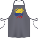 Torn Columbia Flag Columbian Day Football Cotton Apron 100% Organic Steel