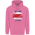 Torn Costa Rica Flag Rican Day Football Mens 80% Cotton Hoodie Azelea