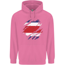Torn Costa Rica Flag Rican Day Football Mens 80% Cotton Hoodie Azelea