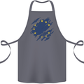 Torn EU Flag European Union Flag Football Cotton Apron 100% Organic Steel