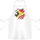 Torn East Timor Flag Day Football Cotton Apron 100% Organic White