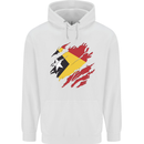 Torn East Timor Flag Day Football Mens 80% Cotton Hoodie White
