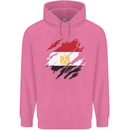 Torn Egypt Flag Egyptian Day Football Childrens Kids Hoodie Azalea