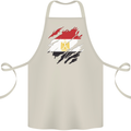 Torn Egypt Flag Egyptian Day Football Cotton Apron 100% Organic Natural