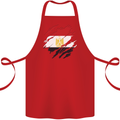 Torn Egypt Flag Egyptian Day Football Cotton Apron 100% Organic Red