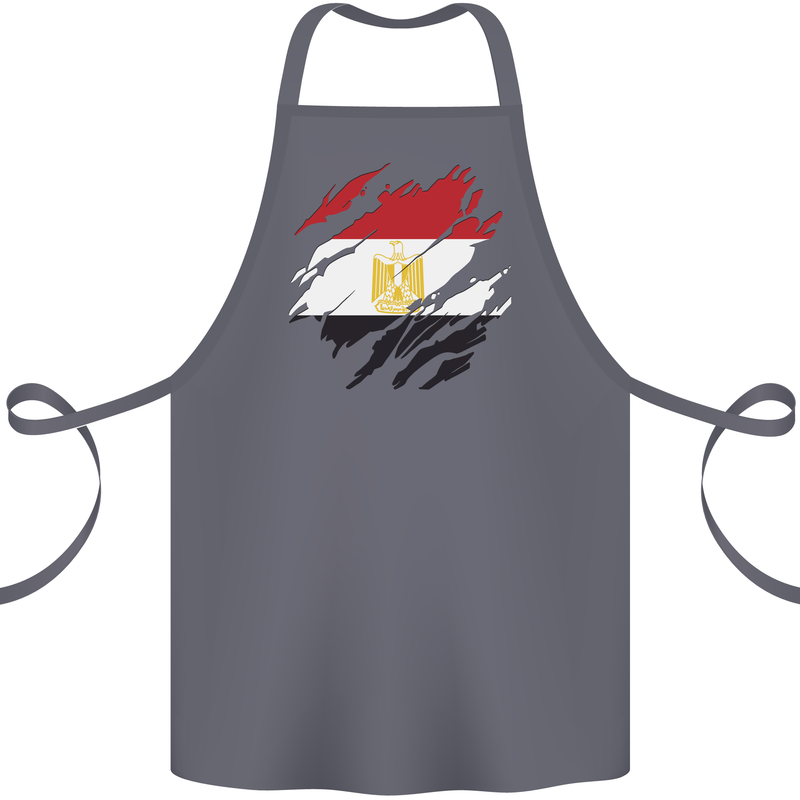 Torn Egypt Flag Egyptian Day Football Cotton Apron 100% Organic Steel