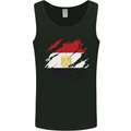Torn Egypt Flag Egyptian Day Football Mens Vest Tank Top Black