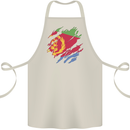 Torn Eritrean Flag Eritrea Flag Day Football Cotton Apron 100% Organic Natural
