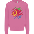 Torn Eritrean Flag Eritrea Flag Day Football Mens Sweatshirt Jumper Azalea