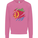 Torn Eritrean Flag Eritrea Flag Day Football Mens Sweatshirt Jumper Azalea