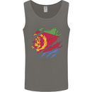 Torn Eritrean Flag Eritrea Flag Day Football Mens Vest Tank Top Charcoal