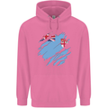 Torn Fiji Flag Fijian Day Football Mens 80% Cotton Hoodie Azelea