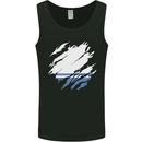 Torn Flag ALTAI REPUBLIC Mens Vest Tank Top Black