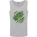 Torn Flag Adygea Mens Vest Tank Top Sports Grey