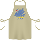 Torn Flag Aruba Cotton Apron 100% Organic Khaki