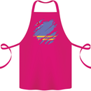 Torn Flag Aruba Cotton Apron 100% Organic Pink