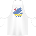 Torn Flag Aruba Cotton Apron 100% Organic White