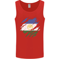 Torn Flag Bashkortostan Mens Vest Tank Top Red