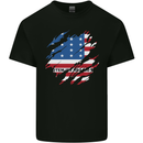 Torn Flag Bikini Atoll Mens Cotton T-Shirt Tee Top Black