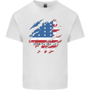 Torn Flag Bikini Atoll Mens Cotton T-Shirt Tee Top White
