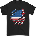 Torn Flag Bikini Atoll Mens T-Shirt 100% Cotton Black