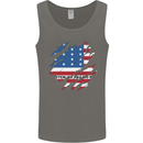 Torn Flag Bikini Atoll Mens Vest Tank Top Charcoal