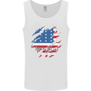 Torn Flag Bikini Atoll Mens Vest Tank Top White