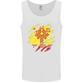 Torn Flag Chuvashia Mens Vest Tank Top White