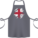 Torn Flag England English Cotton Apron 100% Organic Steel