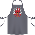 Torn Flag Gibraltar Cotton Apron 100% Organic Steel
