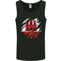 Torn Flag Gibraltar Mens Vest Tank Top Black