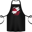 Torn Flag Greenland Cotton Apron 100% Organic Black
