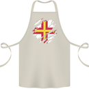 Torn Flag Guensey Cotton Apron 100% Organic Natural