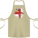 Torn Flag Herm Cotton Apron 100% Organic Khaki