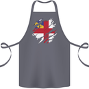 Torn Flag Herm Cotton Apron 100% Organic Steel