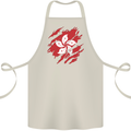 Torn Flag Hong Kong Cotton Apron 100% Organic Natural