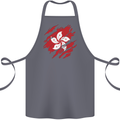 Torn Flag Hong Kong Cotton Apron 100% Organic Steel