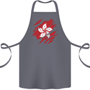 Torn Flag Hong Kong Cotton Apron 100% Organic Steel