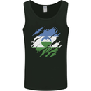 Torn Flag Kabardino Balkaria Mens Vest Tank Top Black