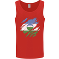 Torn Flag Kabardino Balkaria Mens Vest Tank Top Red