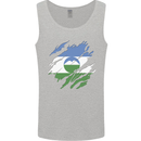 Torn Flag Kabardino Balkaria Mens Vest Tank Top Sports Grey