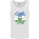 Torn Flag Kabardino Balkaria Mens Vest Tank Top White