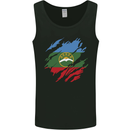 Torn Flag Karachay Cherkessia Mens Vest Tank Top Black
