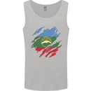Torn Flag Karachay Cherkessia Mens Vest Tank Top Sports Grey