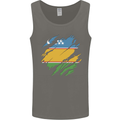 Torn Flag Karakalpakktsan Mens Vest Tank Top Charcoal