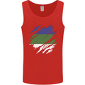 Torn Flag Komi Mens Vest Tank Top Red