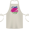 Torn Flag Kuban Peoples Republic Cotton Apron 100% Organic Natural