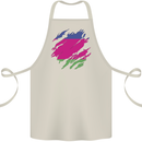 Torn Flag Kuban Peoples Republic Cotton Apron 100% Organic Natural