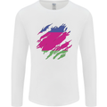 Torn Flag Kuban Peoples Republic Mens Long Sleeve T-Shirt White