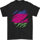 Torn Flag Kuban Peoples Republic Mens T-Shirt 100% Cotton Black